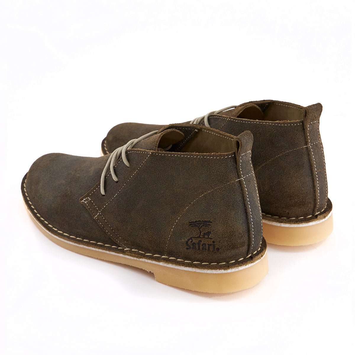 Bata Safari Expedition Waxy Olive Men Size 8