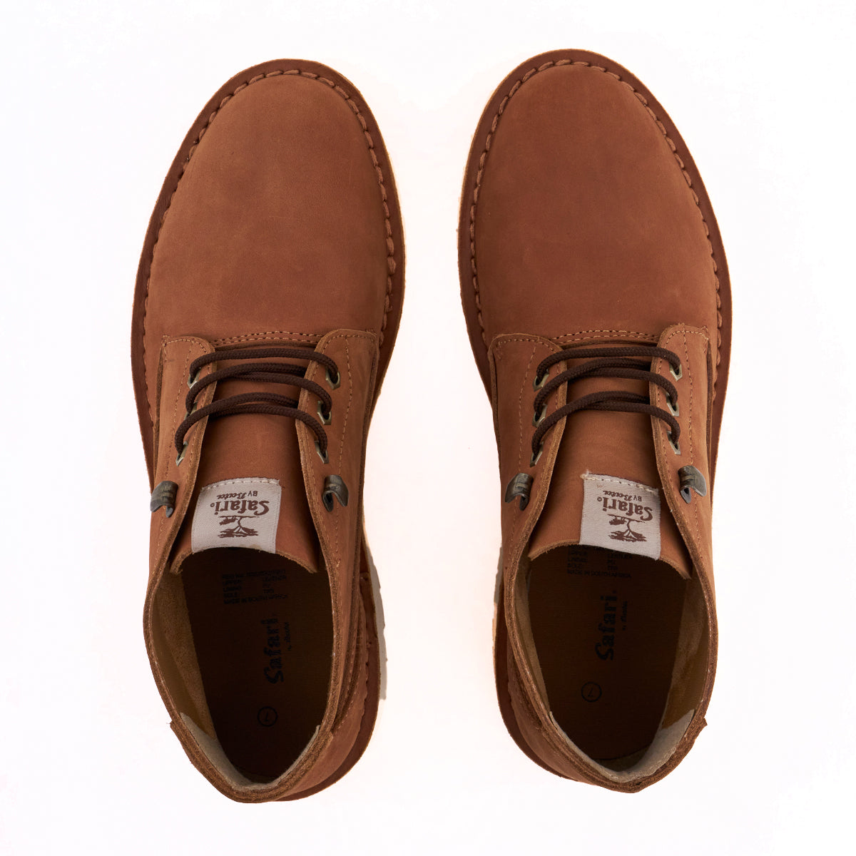 Bata Safari Orange Tan Men Size 12