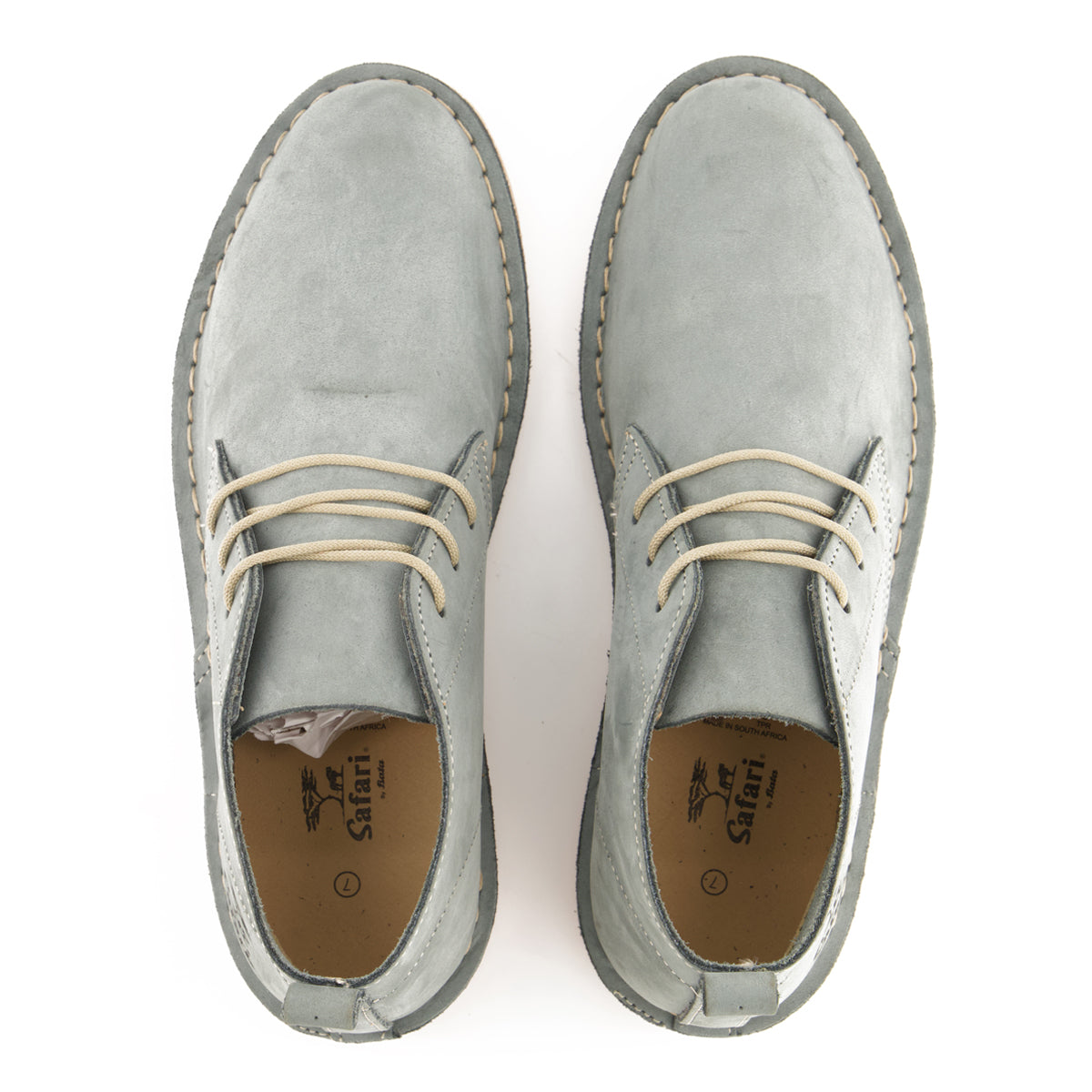 Bata Safari Odyssey Mens Dove Grey Size 6