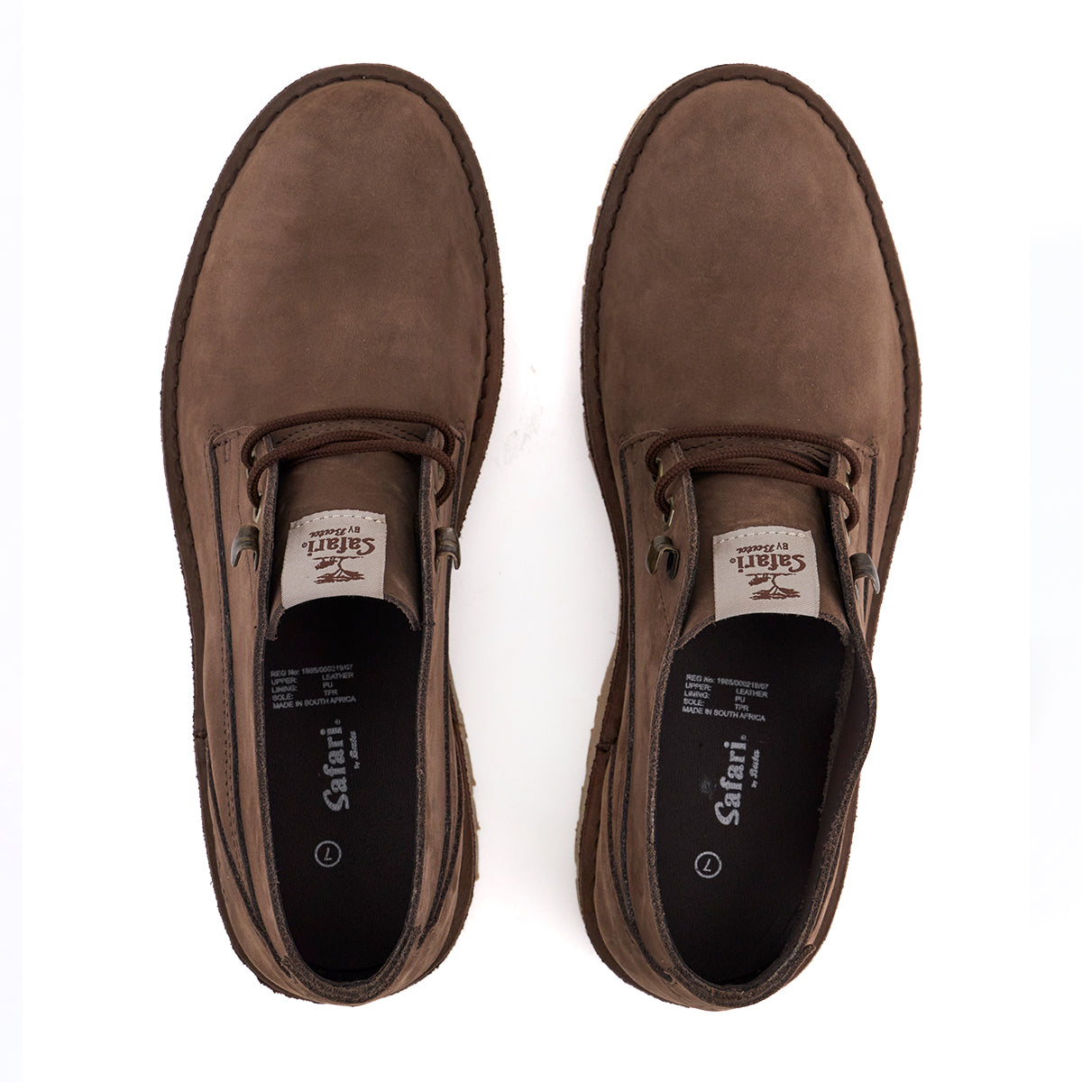 Bata Safari Kei Brown Men Size 6