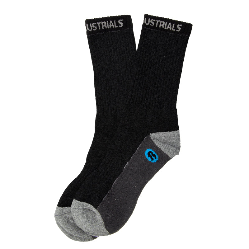 Bata Socks Black Charcoal Grey Medium 5 9