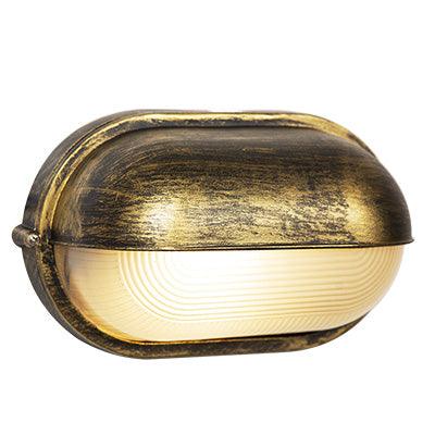 Oval Large Eyelid Bulkhead Black Gold (B52 Bg) - Livestainable.co.za