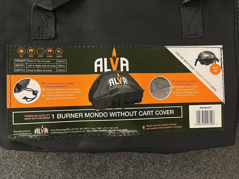 ALVA - COVER FOR MONDO 1-BURNER BBQ ONLY