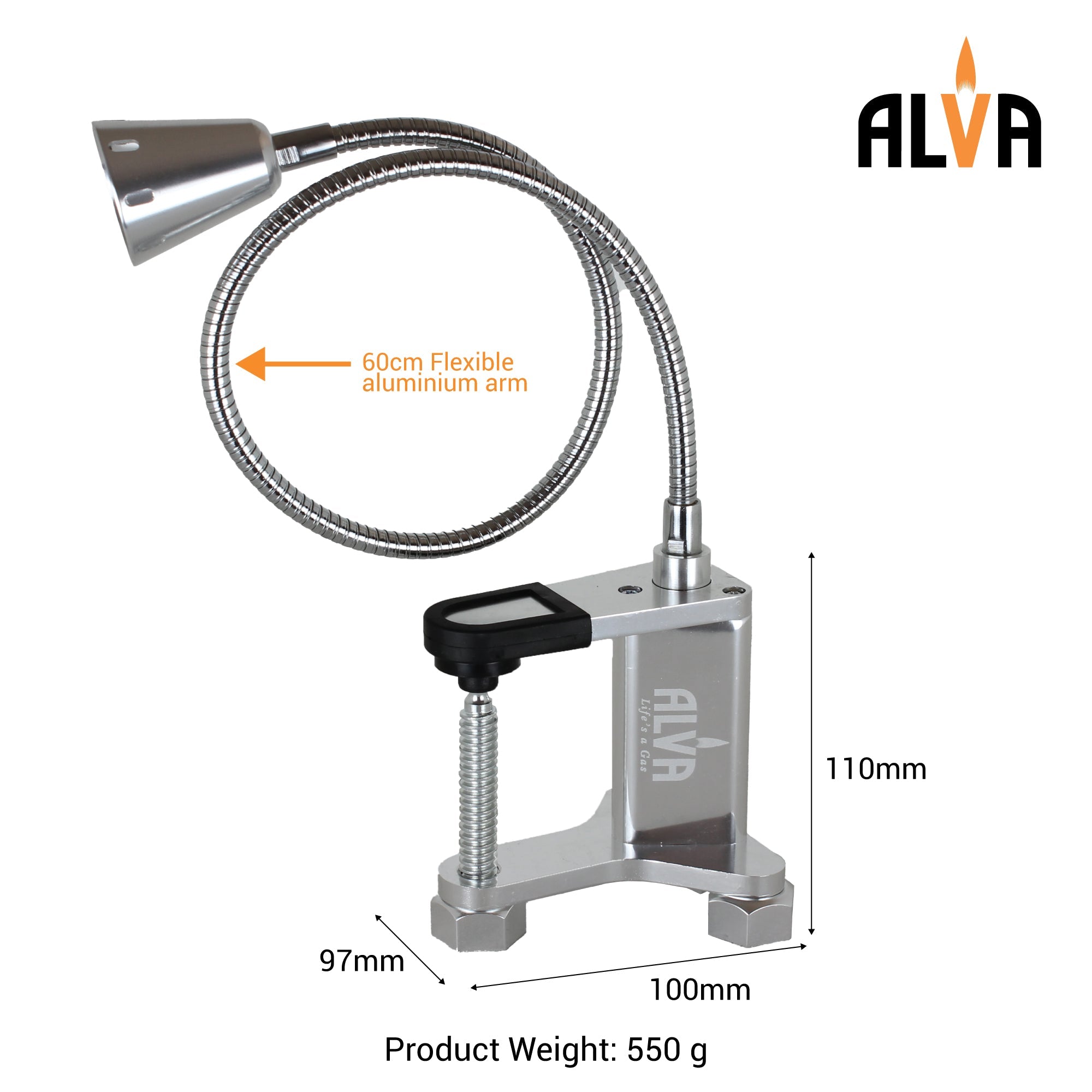 Led Flexible Arm Aluminium Magnetic Bbq Grill Light