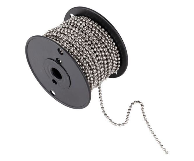 Stainless Steel 2.0mm Ball Chain In 100m Reels Bc Ss 2 100 R