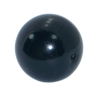 Black Plastic Roller Ball D=30mm 3mm Hole 250662