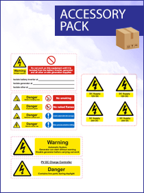 Customark Ltd Battery Hazard Label Pack - Livestainable.co.za