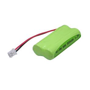 Battery Pack 2x Aaa Ni Mh 2 V4 800m Ah Ni Mh800 2 V4 Leads+Plug - Livestainable.co.za