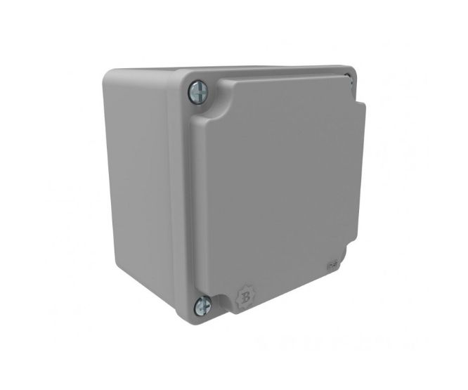 Aluminium Enclosure 100x100x75mm Bb3 2531 0107 - Livestainable.co.za