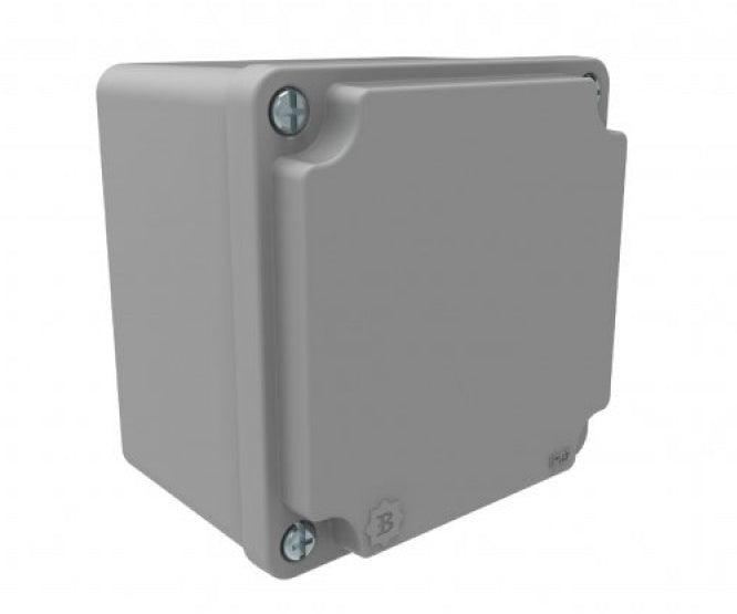 Aluminium Cast Enclosure Ip67 100x100x75 Mm Bb3 2531 0107 - Livestainable.co.za