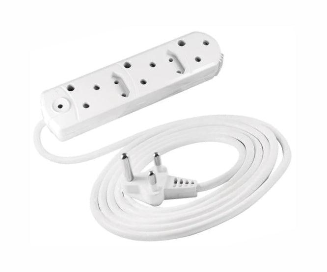 Multiplug Mains Extension Adapter 3x15 A 2x5 A(eu) 5m X1.5 Bc2034/5 P - Livestainable.co.za