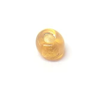 Gold Glass Spacer 4mm Id=1.3mm Mpq=100 160030 Gold 1 *Dbk*