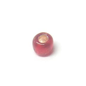 Red Glass Spacer 4mm Id=1.3mm Mpq=100 160030 Red 1 *Dbk*
