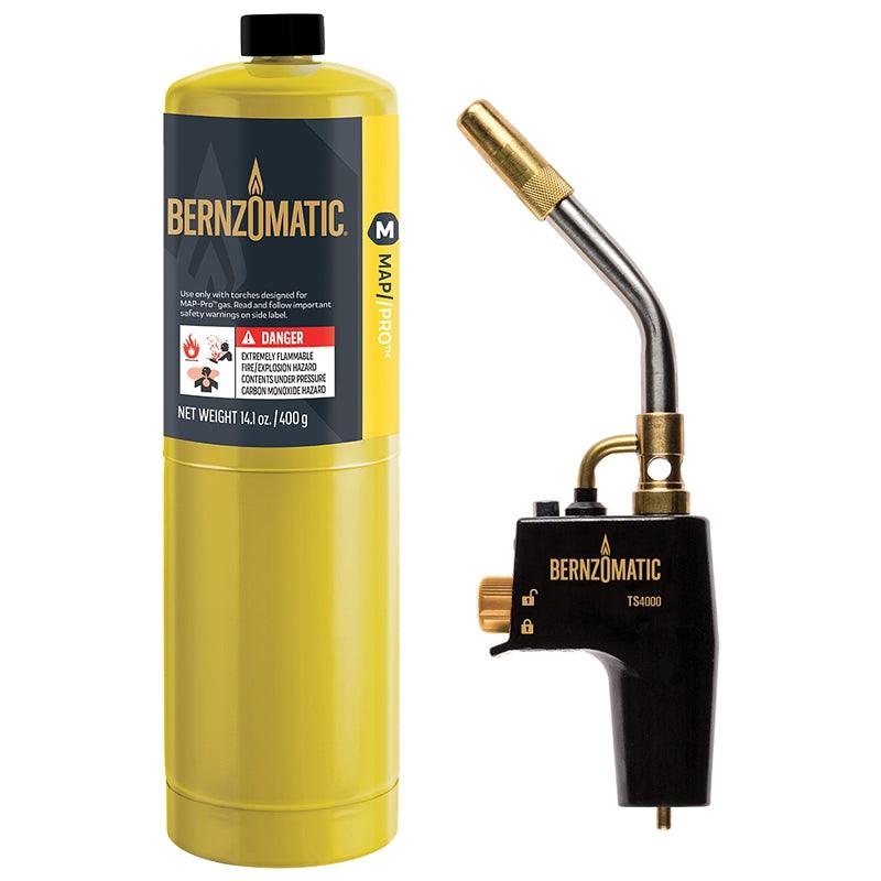 Ts4000 Zkc Bernzomatic Max Heat Torch Kit With 1 Pro Max Cylinders - Livestainable.co.za