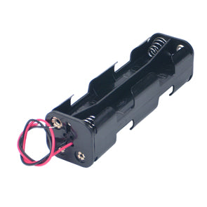 Battery Holder 8x Aa With Leads Black == Bh382 A