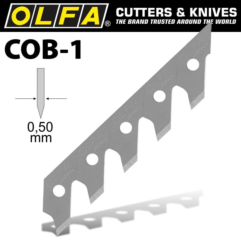 Olfa Blades Cob 1 3/Pack 5 Mm - Livestainable.co.za