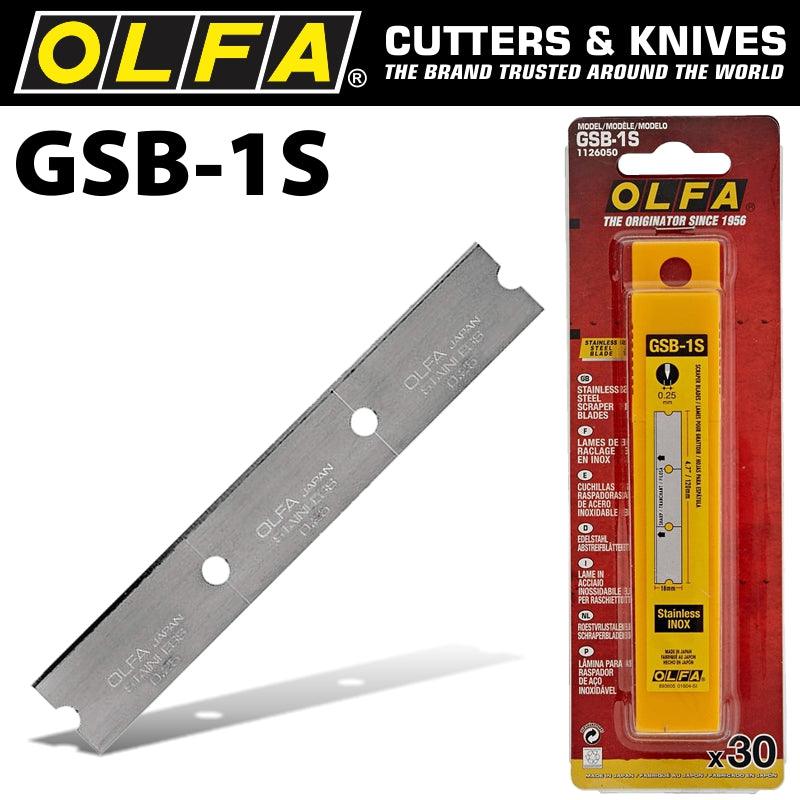 Olfa Stainless Steel Blades Gsb X30 - Livestainable.co.za