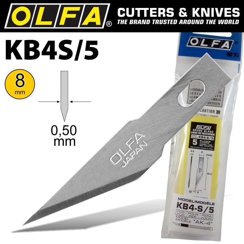 Olfa Precision Art Blade 5/Pack 8 Mm - Livestainable.co.za