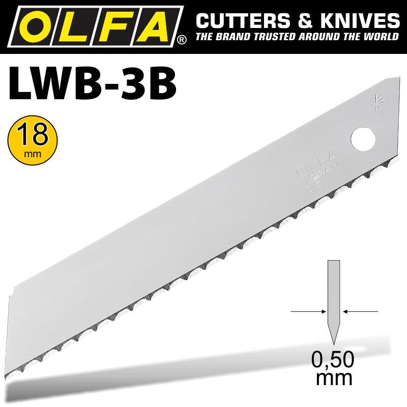 Olfa Insulation Blade 18 Mm In Plastic Case - Livestainable.co.za