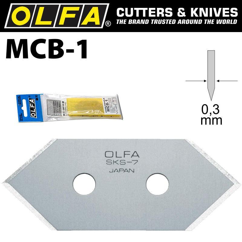 Olfa Blades Mcb 1 5/Pack 20 Mm - Livestainable.co.za