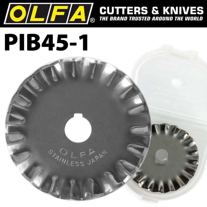 Olfa Blades Rotary Pinking Cutter 1/Pk 45 Mm - Livestainable.co.za