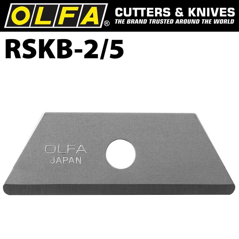 Olfa Blades For Sk6 Utc1 5/Pk 17.5 Mm Rounded Tip Blade Sk4 - Livestainable.co.za