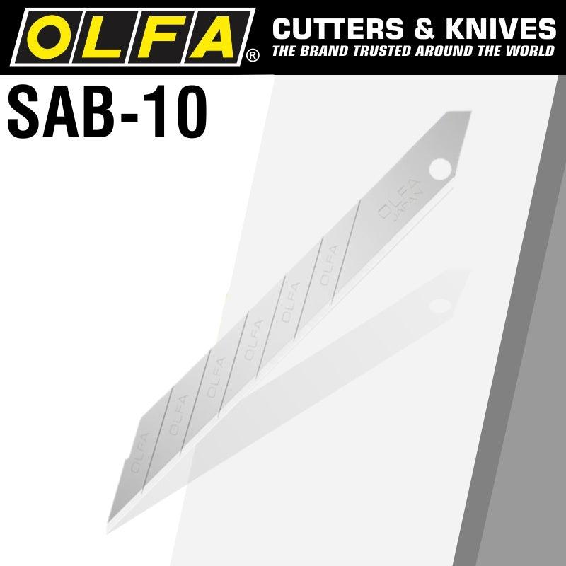 Olfa Blades For Sac1 10/Pk Bulk Sharper Angled Blades - Livestainable.co.za