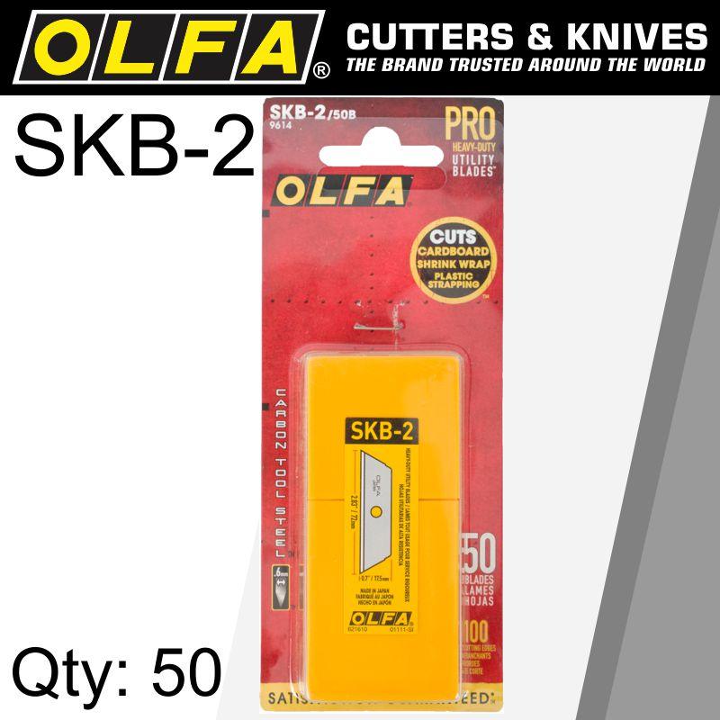 Olfa Blades Skb 2 50 Pack For Sk 4 Sk 9 Utc1 Cutters - Livestainable.co.za