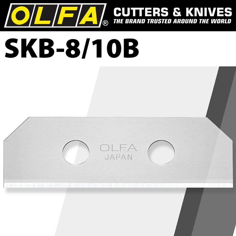 Olfa Blades (10) For Skb8 Safety Knife Carded 18 Mm - Livestainable.co.za