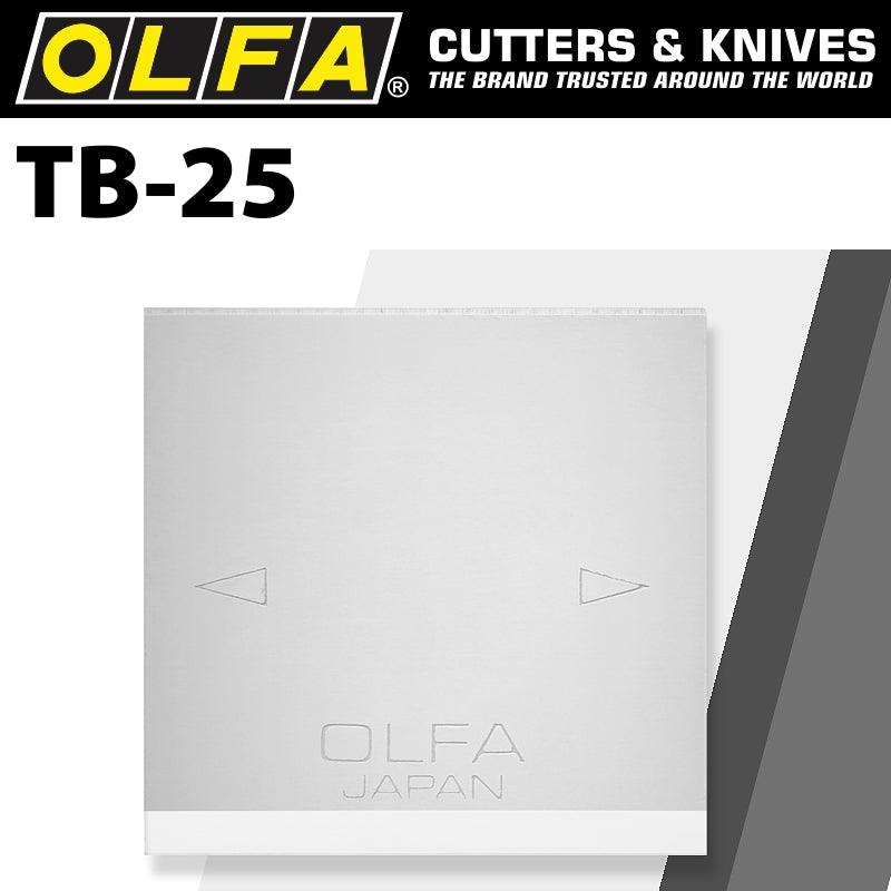 Olfa Spare Scraper Blades For T25 - Livestainable.co.za