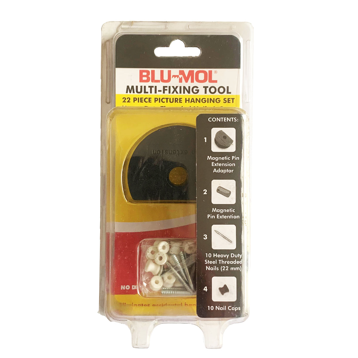Blu Mol Multi Fixing Picture Hanging Kit 22 Pce