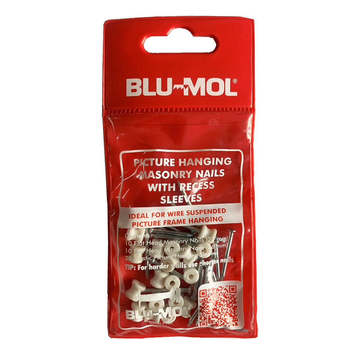 Blu Mol Standard Nails With Recess Sleeves 22&26 Mm