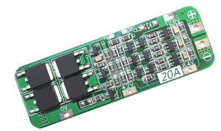 Li Ion Bms 3 Series 12.6 V 20 A Bms 20 A 3 S S