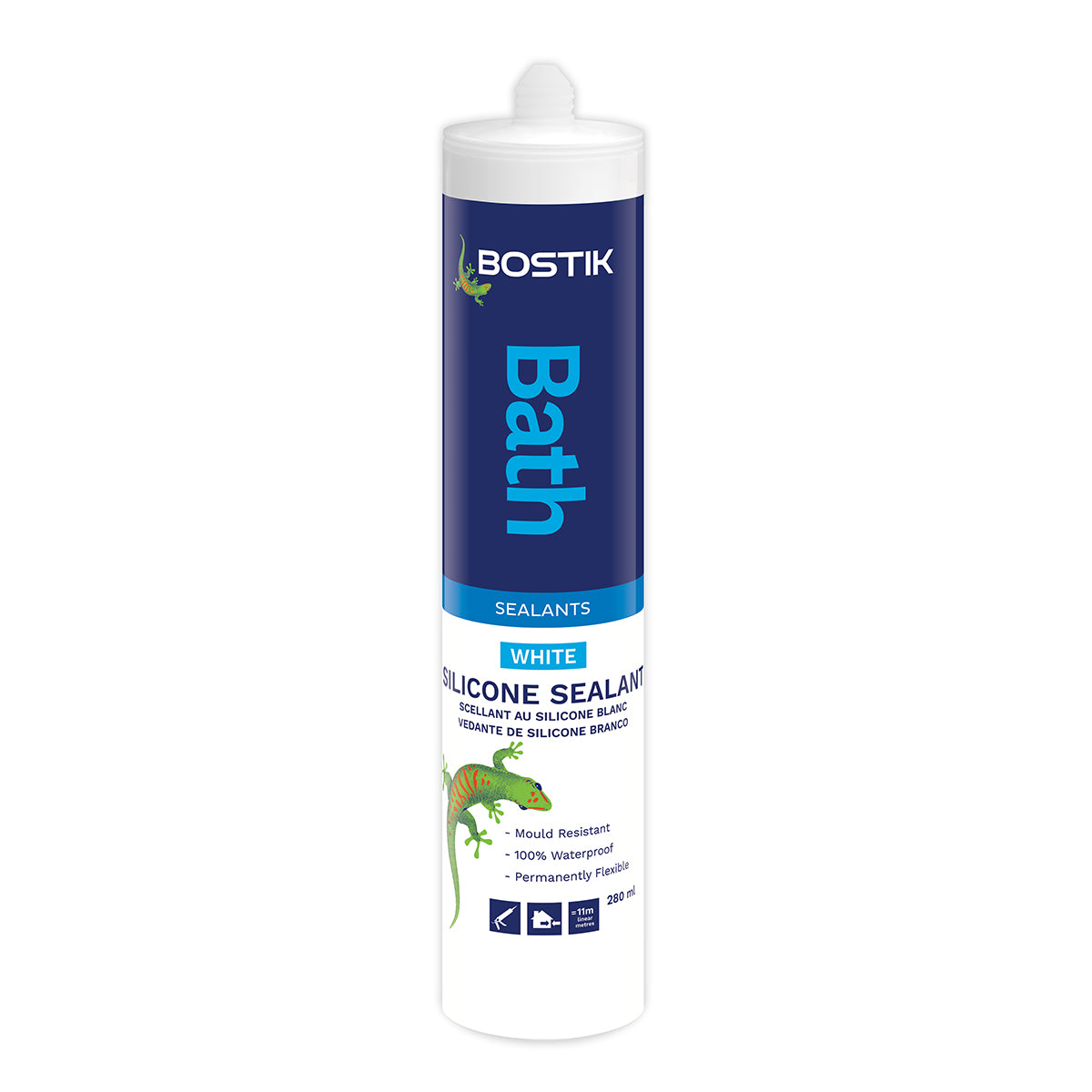 Bostik Bath Silicone White 280 Ml