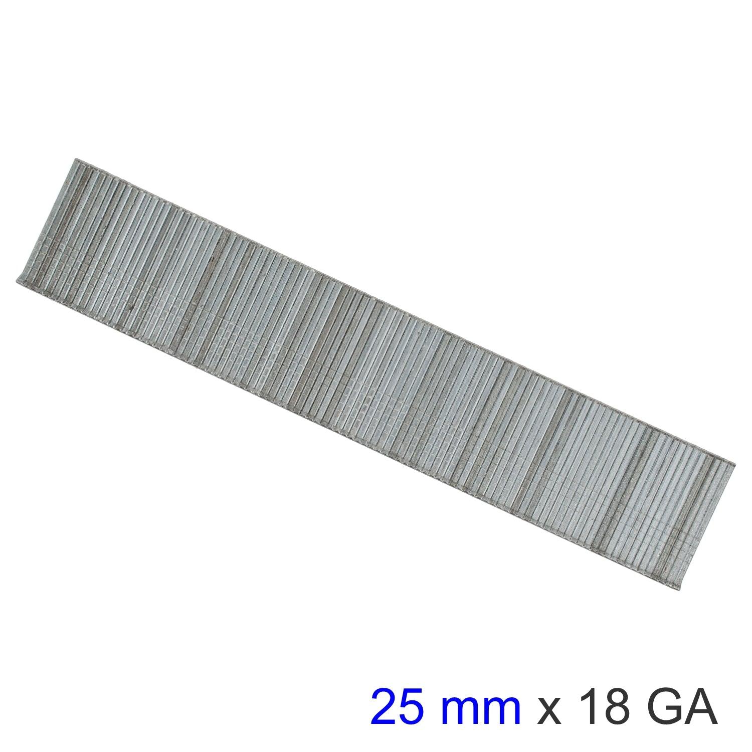 Brad Nail 18 G 25 Mm (5000) For At0001 - Livestainable.co.za