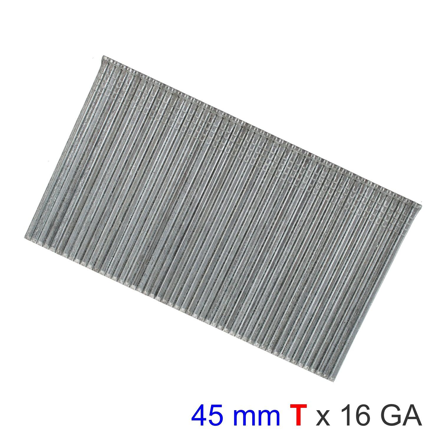 Brad Nail 16 G 45 Mm (2500) For At0002 - Livestainable.co.za