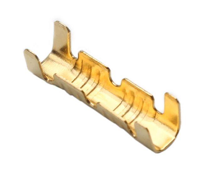 Brass U Type Un Insulated Inline Fold Over Terminal Yl000650 - Livestainable.co.za