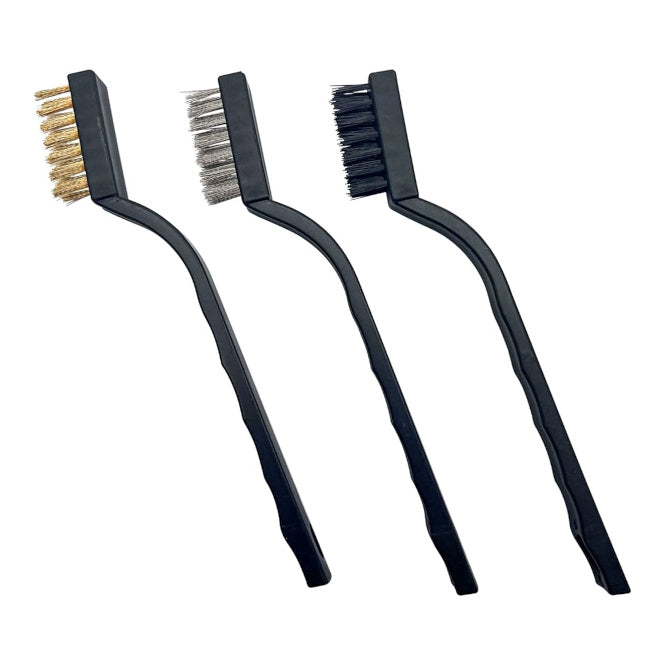 Set Of 3 Pcs Industrial Cleaning Brushes 173mm 011116