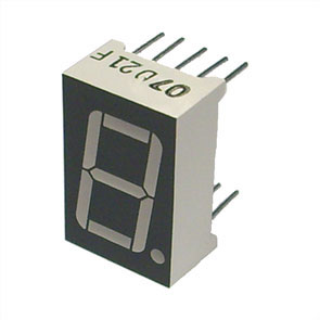 Led Display 7 Segment Ca Yellow 14.2mm Bs A513 Rd