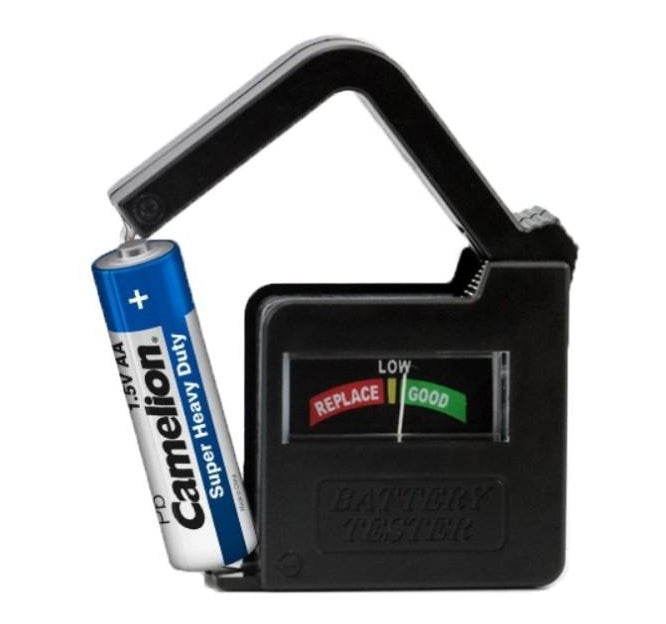 Battery Tester 1.5 V / Aa / Aaa / C / D / Dry / 9 V Bt 0507 Bp