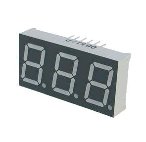 3 Digit 7 Segment Red Led Display Ca 13.2 Mm Kw3 521 Aurikw3 - Livestainable.co.za