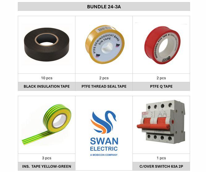 Electrical Products Bundle / Combo (18pcs) Bundle 24 3 A - Livestainable.co.za