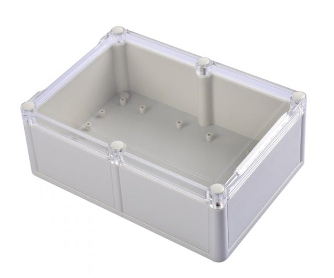 Plastic Enclosure With Clear Lid 204x143x75mm Bwp10508 A2