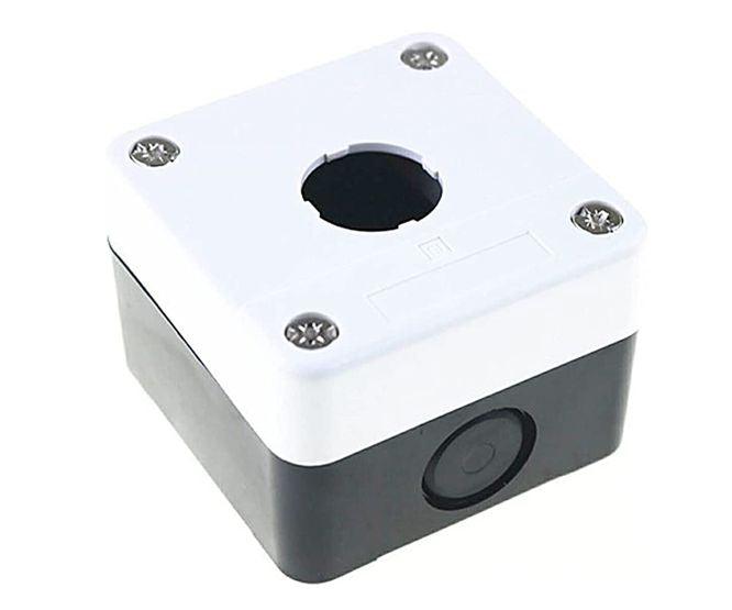 Push Button Enclosure Pvc Grey 1 Hole Ip65 Pb Bx1 22 - Livestainable.co.za