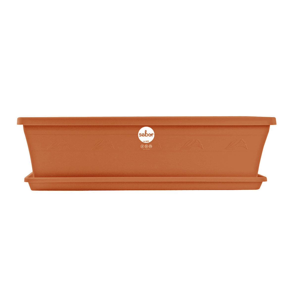 Sebor Sill Planter & Saucer Set 50 Cm Namib Dune