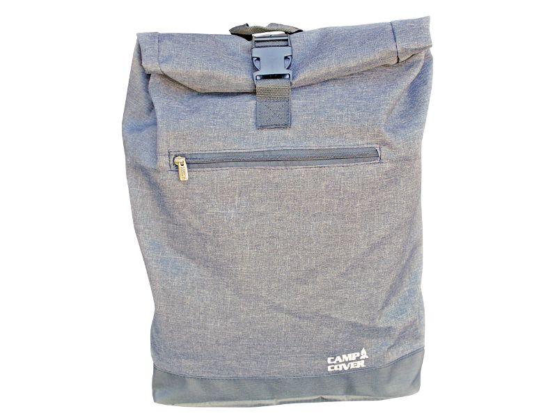 Camp Cover Roll-Up Back Pack Cotton Light Grey - Livestainable.co.za