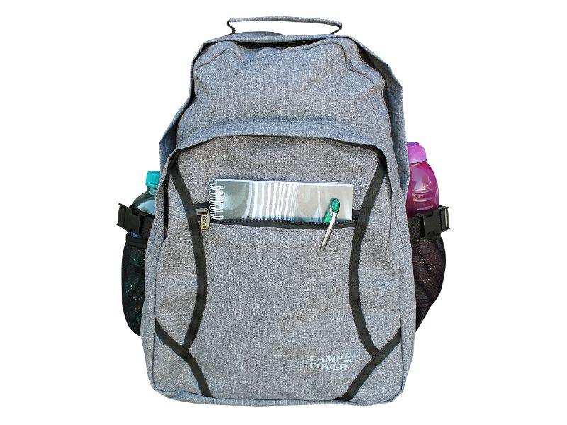 Camp Cover Student Back Pack Cotton Light Grey - Livestainable.co.za