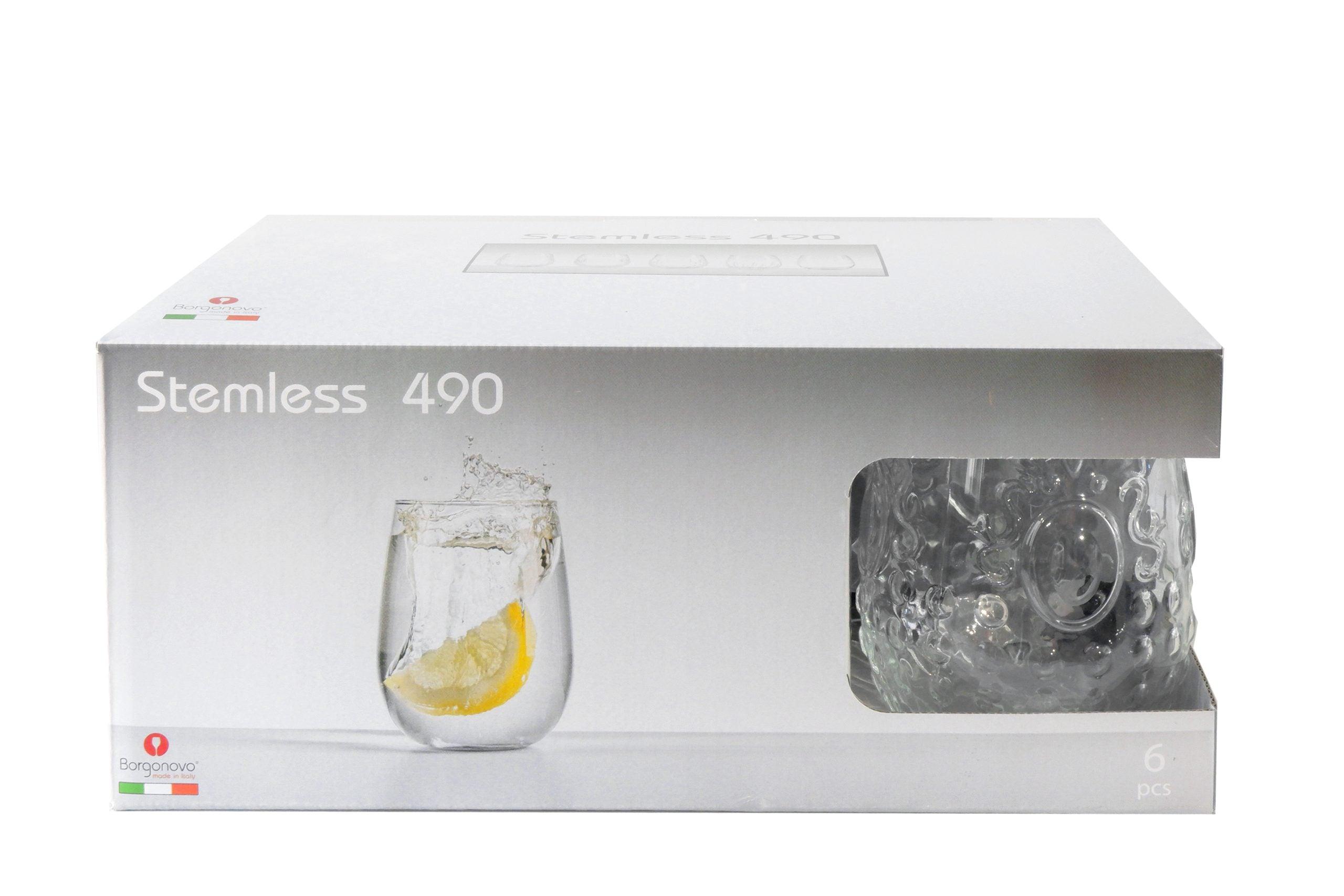 Rococo' Stemless 490 Ml Pack - Livestainable.co.za