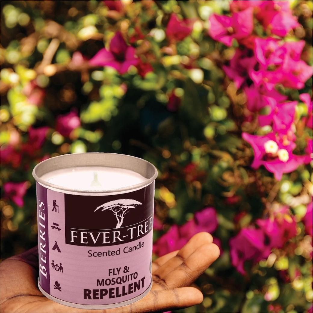 Fever-Tree Fly and Mosquito Repellent Candle - Berries - Livestainable.co.za