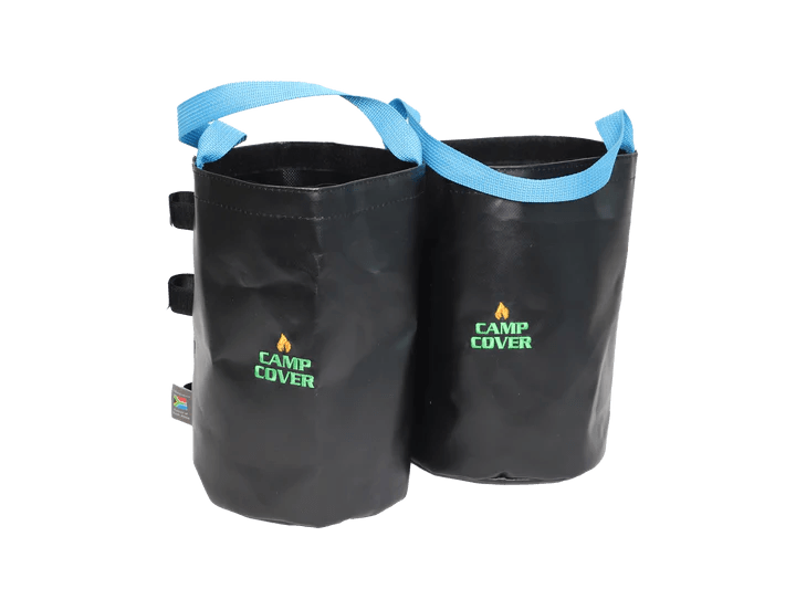 Camp Cover Bucket Bag Medium Aqua - Livestainable.co.za